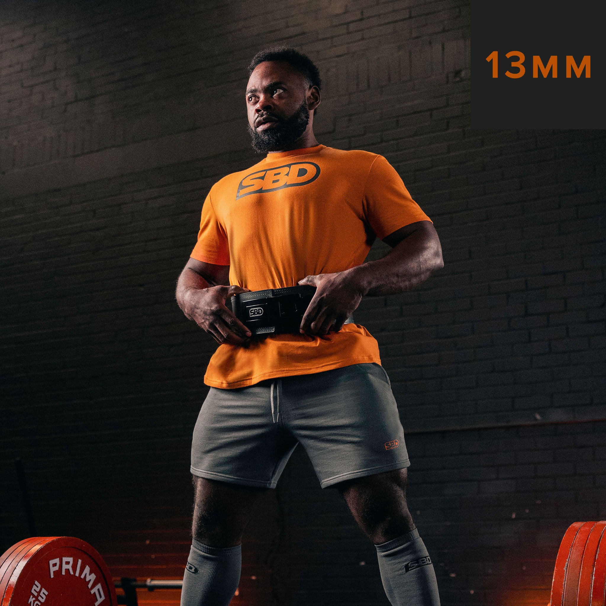 SBD Gewichthebergürtel 13mm FORGE Schwarz