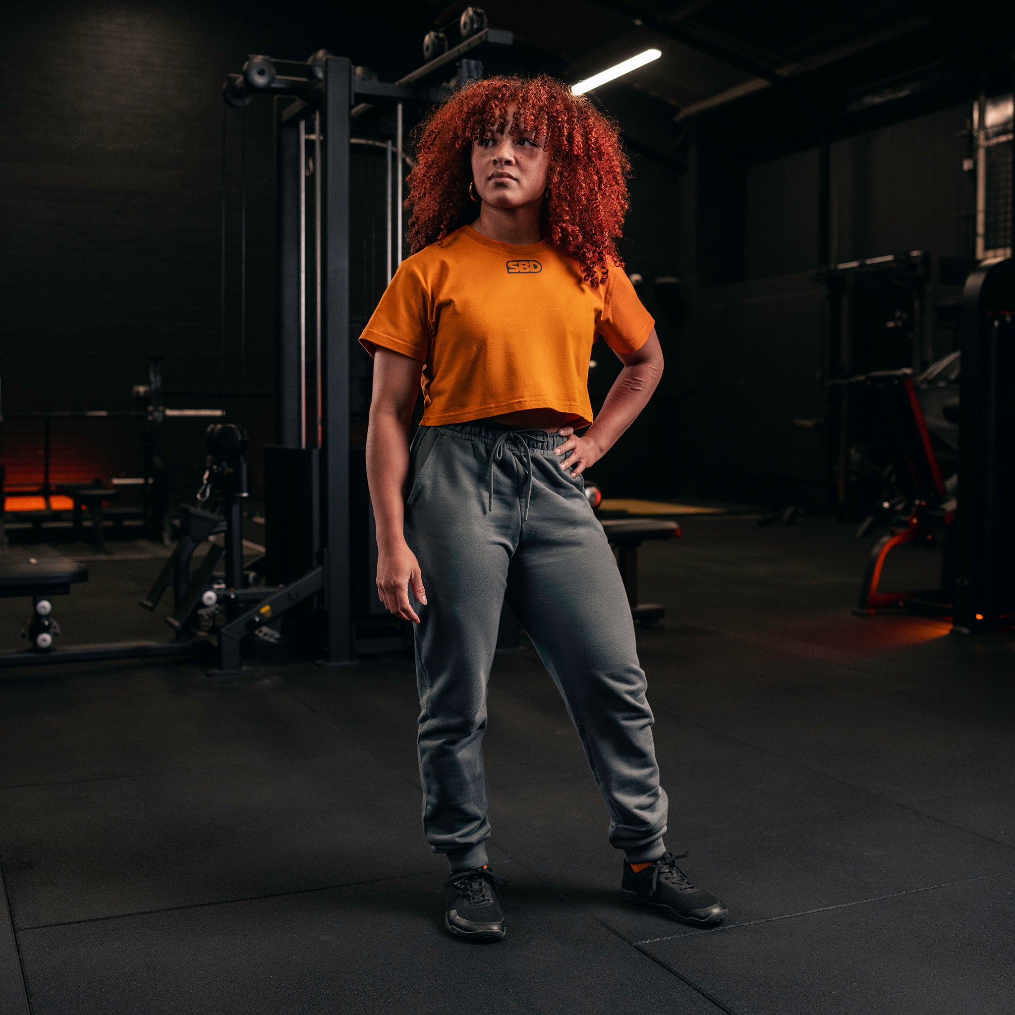 SBD Crop-Top orange (Limitierte FORGE Edition)