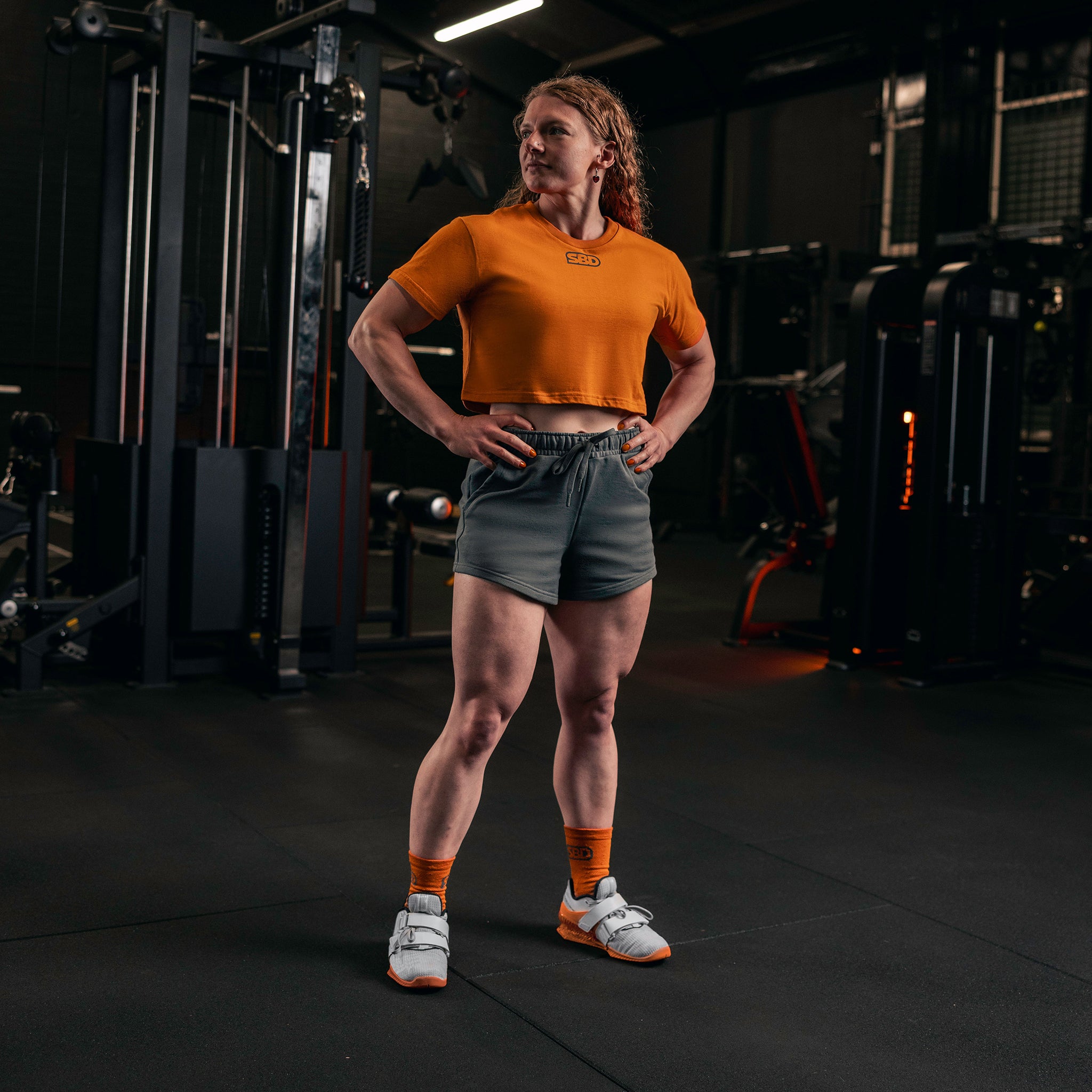 SBD Crop-Top orange (Limitierte FORGE Edition)