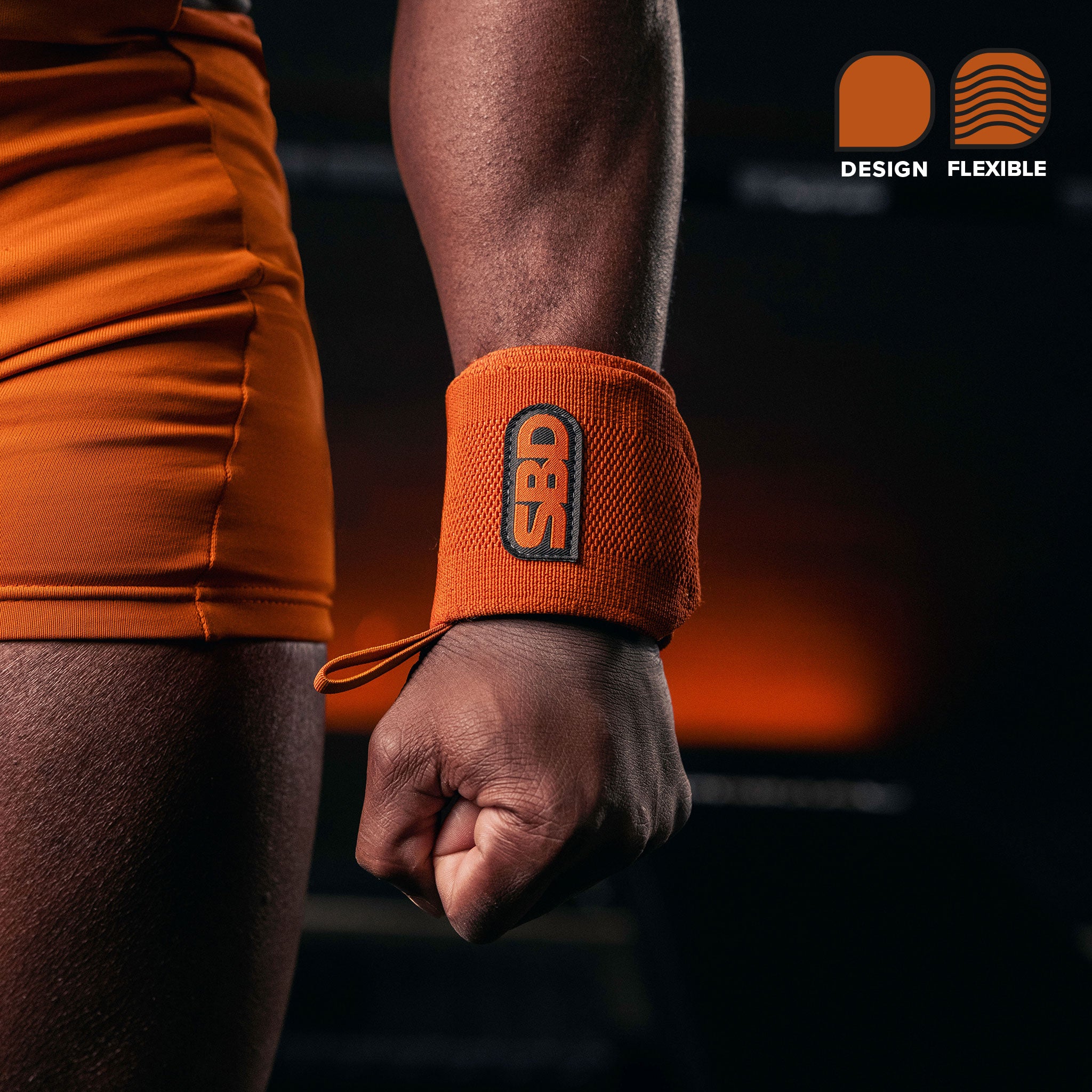 SBD Handgelenksbandagen (Limitierte Forge Edition) orange