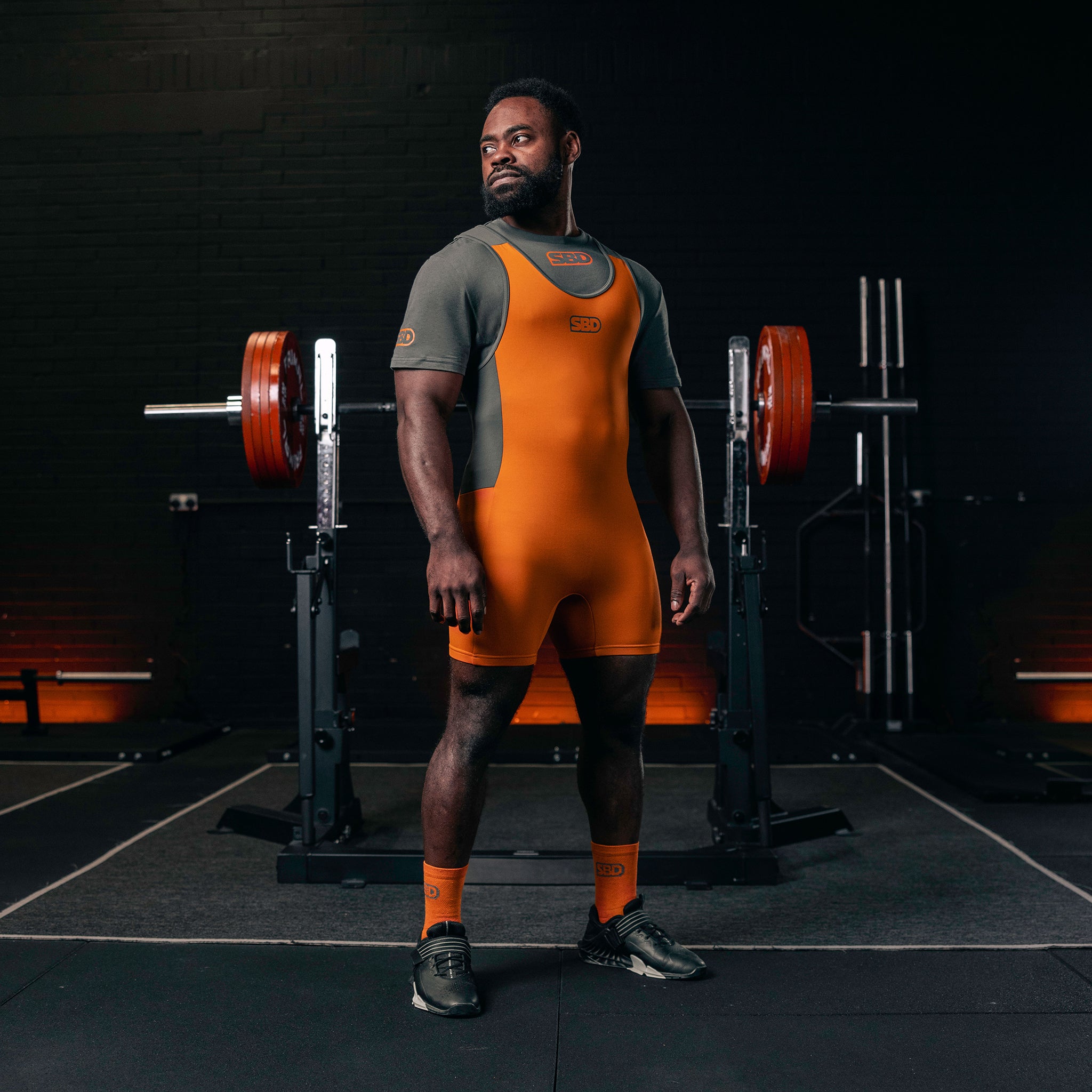 SBD Powerlifting Singlet (Limitierte FORGE Edition) orange