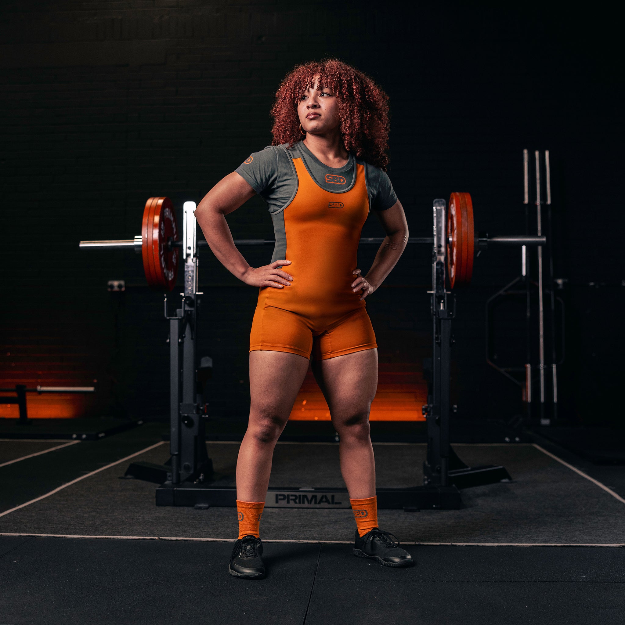 SBD Powerlifting Singlet (Limitierte FORGE Edition) orange