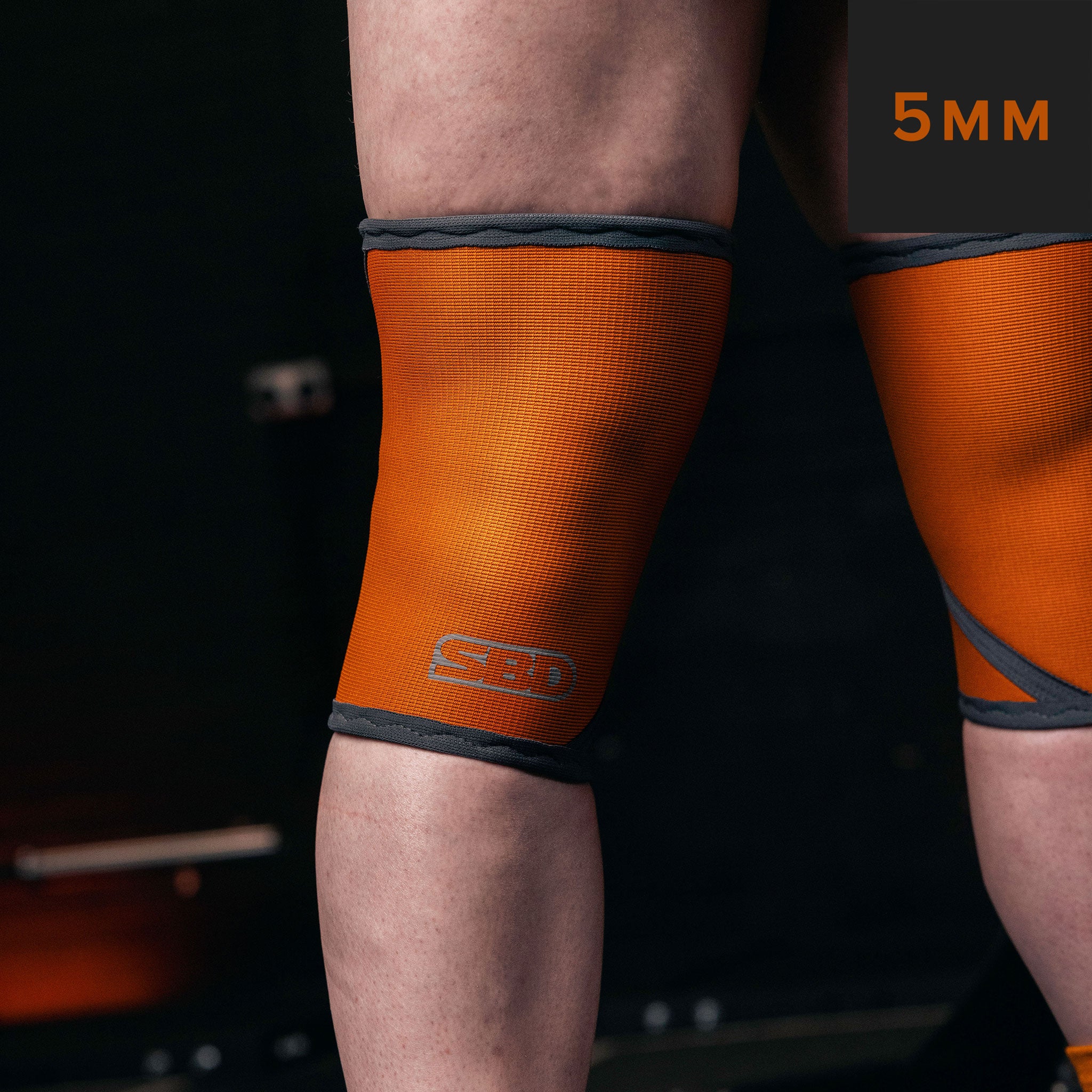 SBD Weightlitftingkniestulpen (Limitierte FORGE Edition) orange