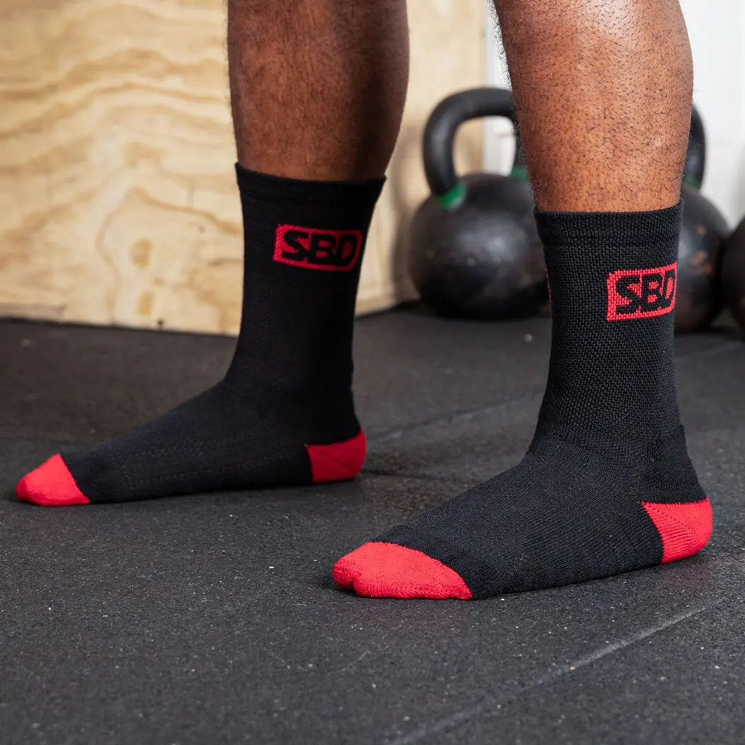 SBD Sportsocken schwarz
