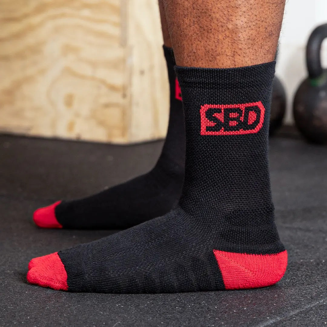 SBD Sportsocken schwarz