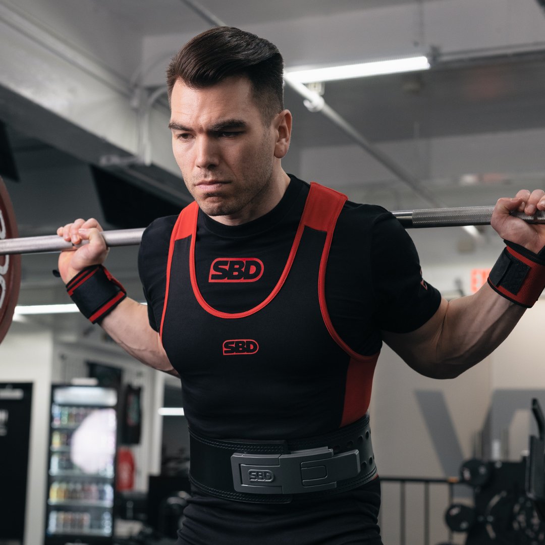 SBD Wettkampf T-Shirt Powerlifting für unter Singlet