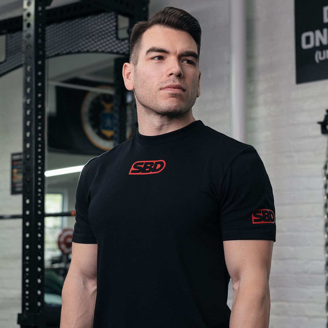 SBD Wettkampf T-Shirt Powerlifting Männer