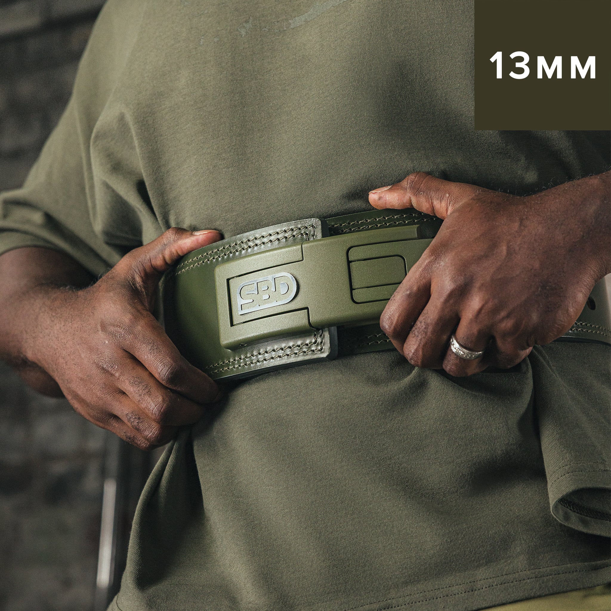 SBD Gewichthebergürtel 13mm RESOLVE