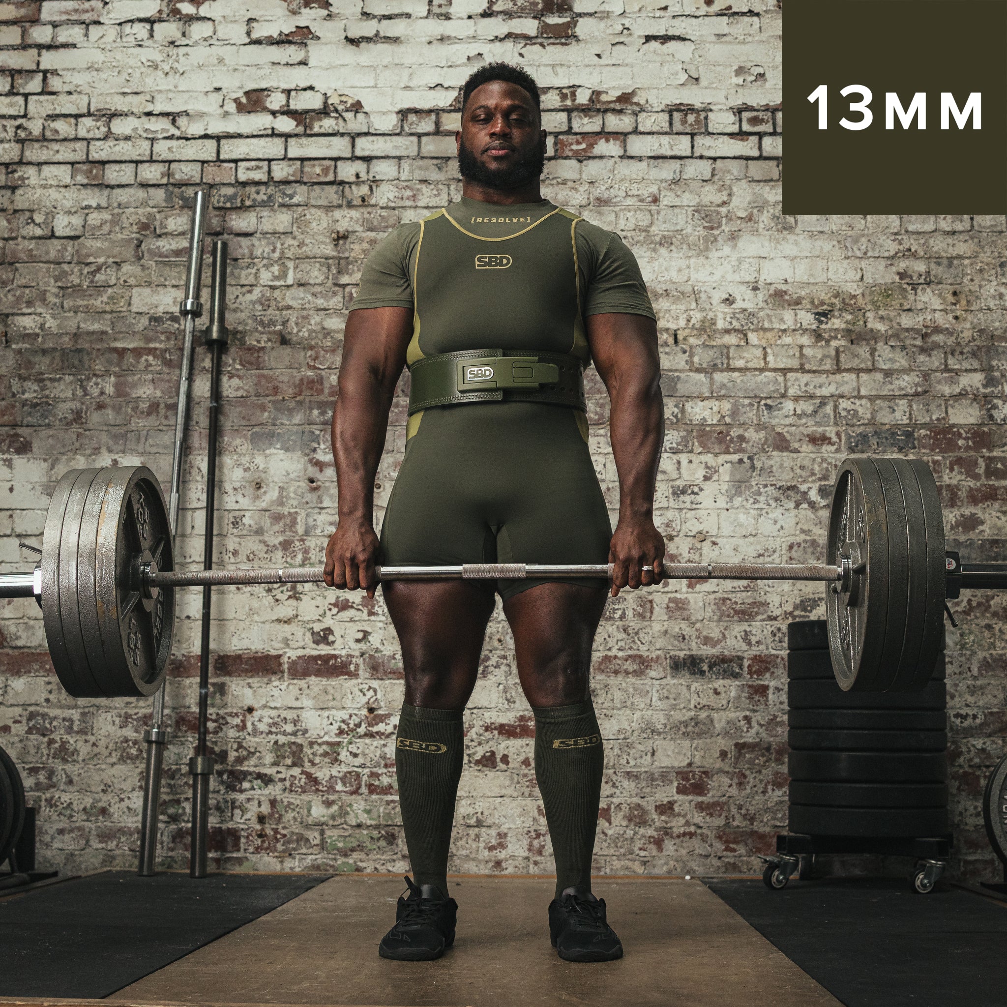 SBD Gewichthebergürtel 13mm RESOLVE