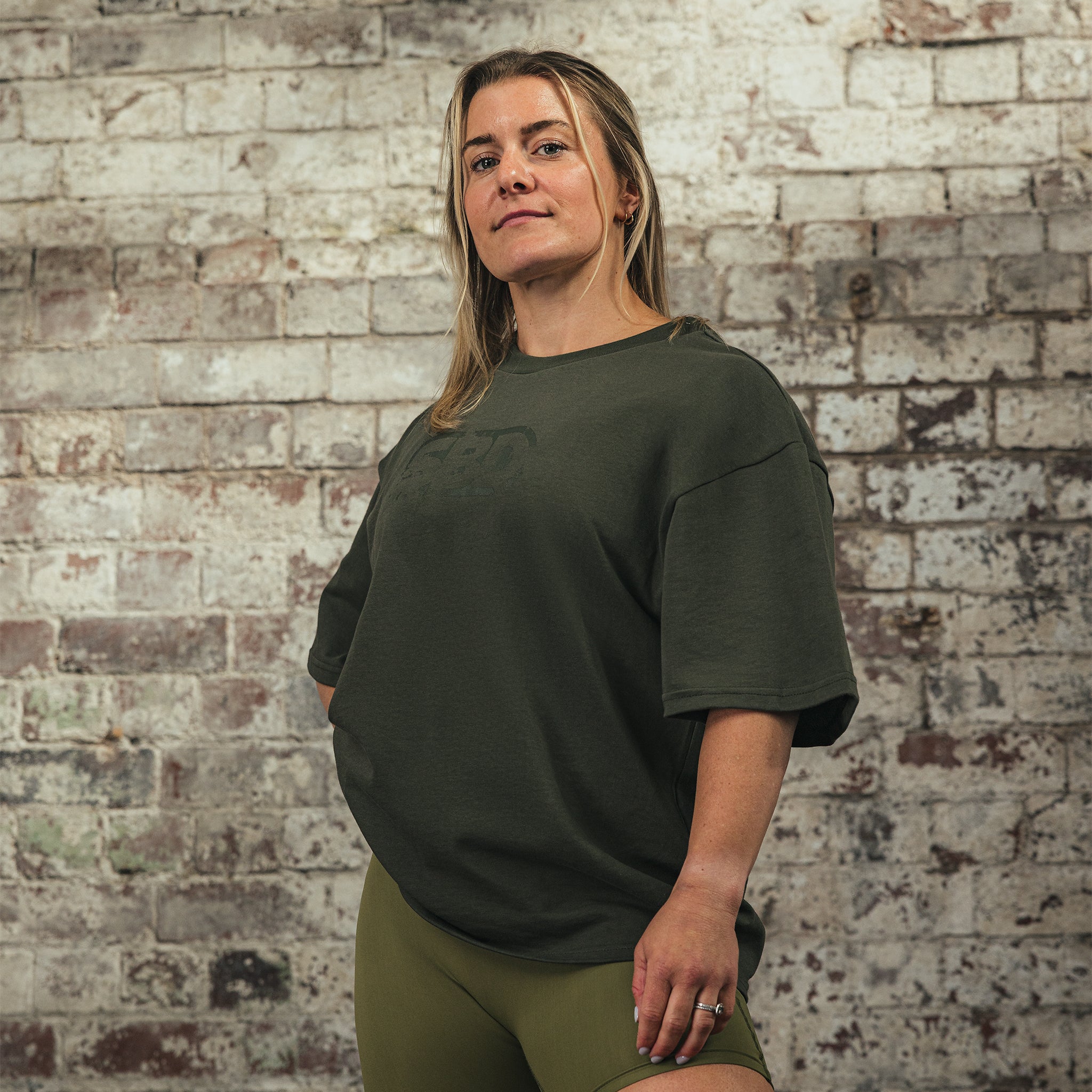 SBD T-Shirt  oversized Khaki (Limitierte RESOLVE Edition)