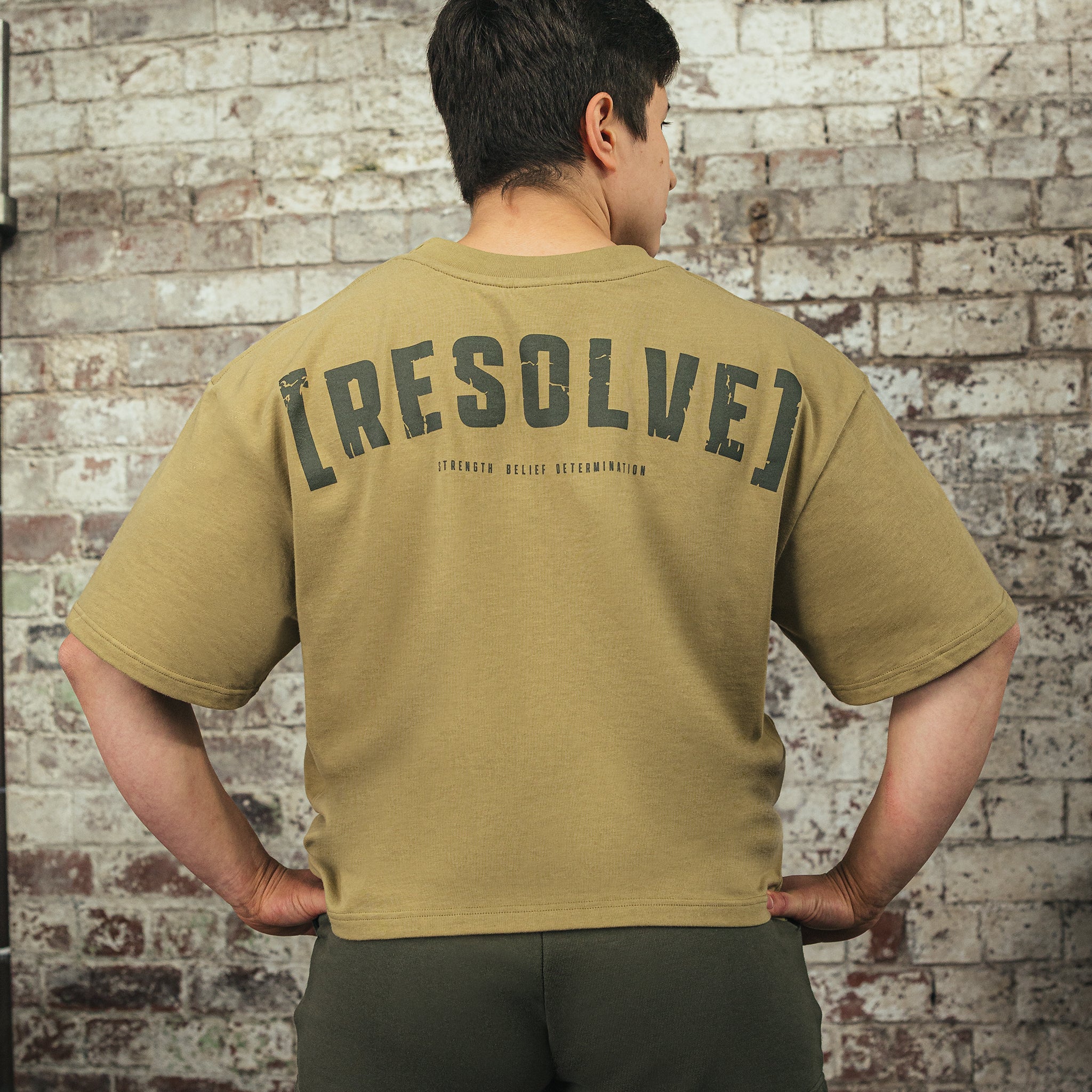 SBD T-Shirt  oversized Sand (Limitierte RESOLVE Edition)