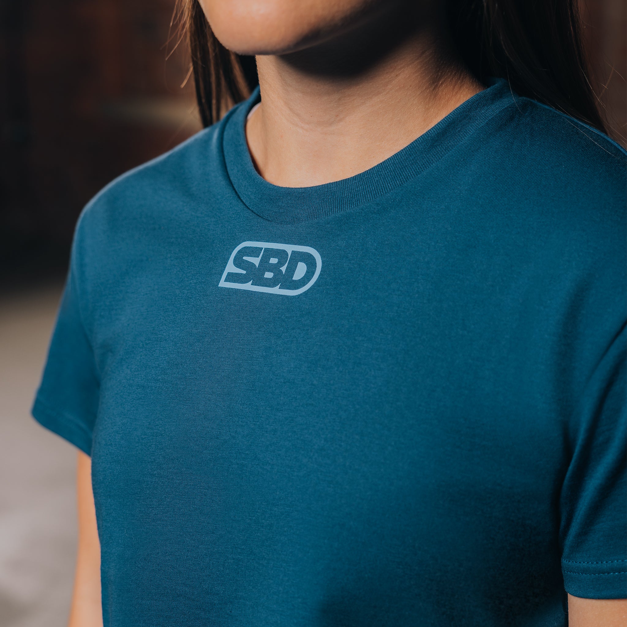 SBD Crop-Top Teal (Limitierte Reflect Edition)