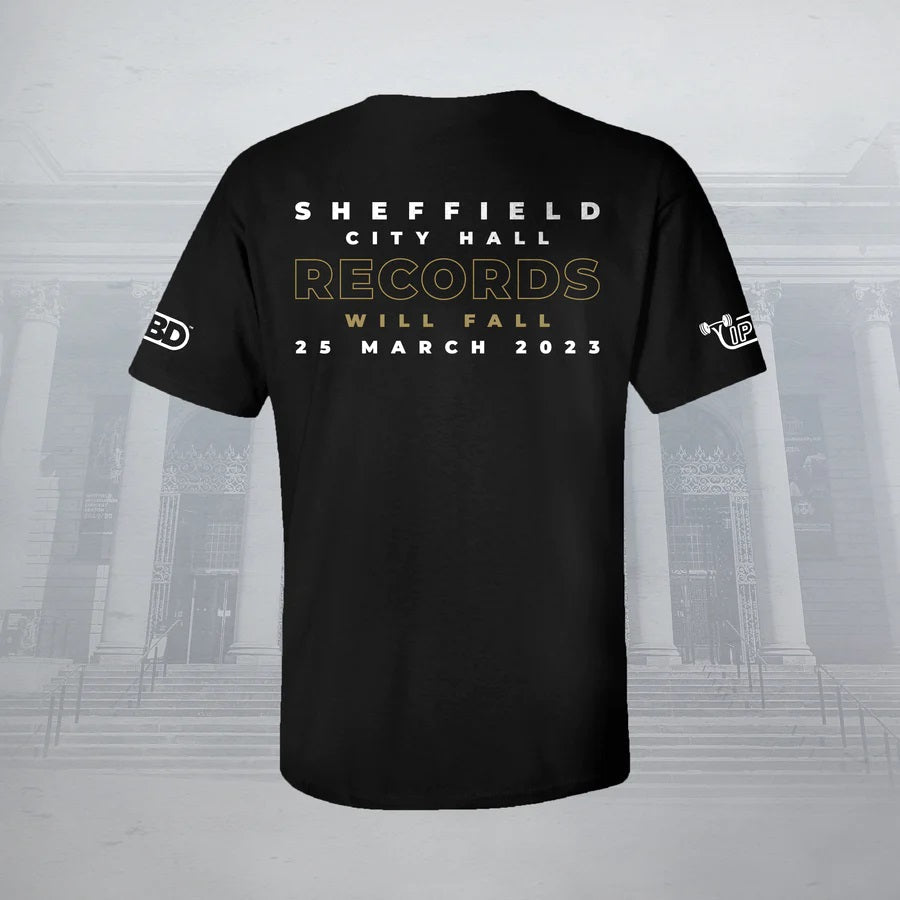 Sheffield 2023 SBD Wettkampf T-Shirt